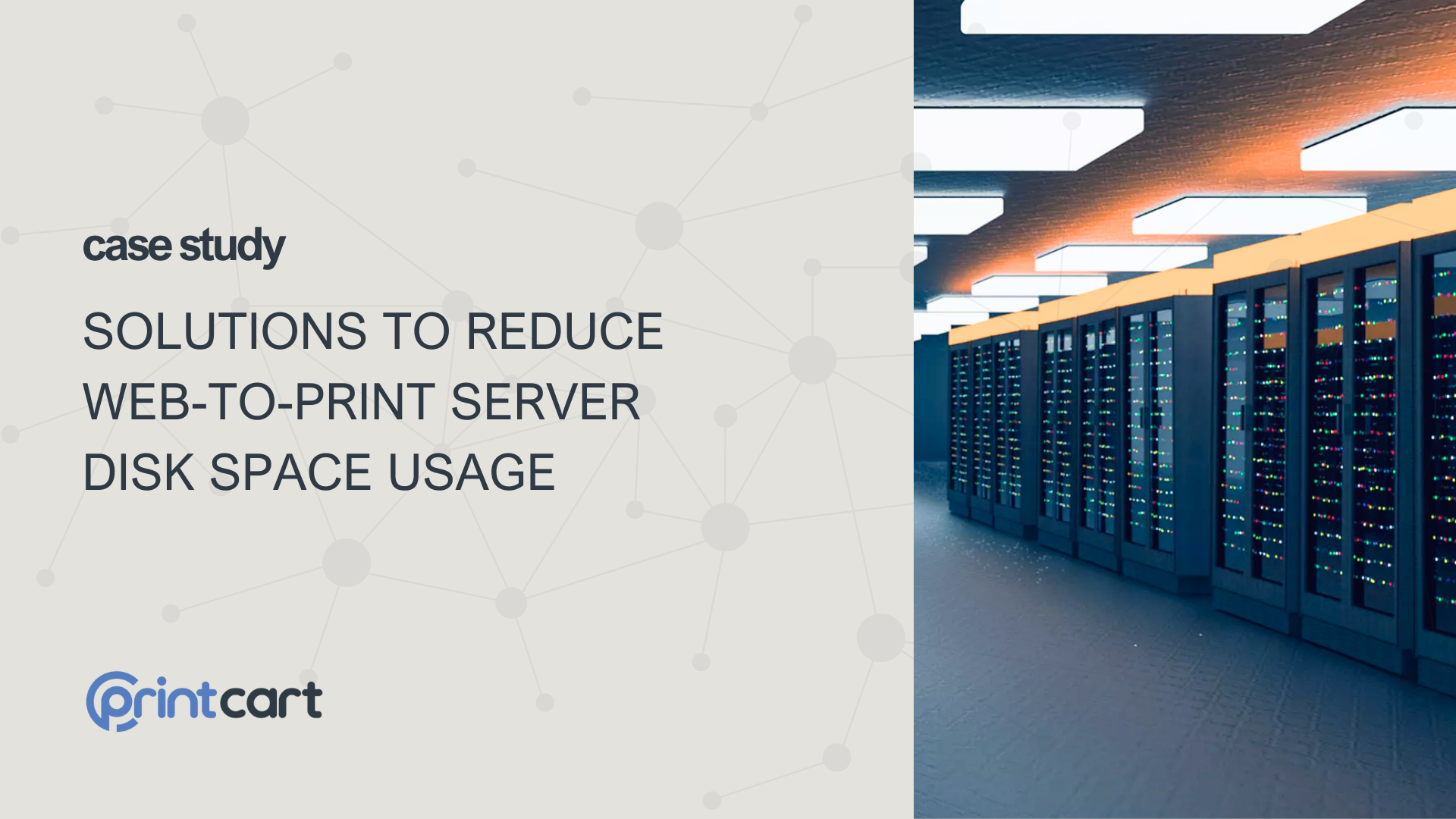 Solutions to Reduce Web-to-print Server Disk Space Usage